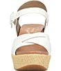 Kork-Ease Ava 2.0 Flower Leather Platform Wedge Sandals - Image 5