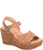 Kork-Ease Ava 2.0 Suede Wedge Platform Sandals - Image 1