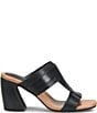 Kork-Ease Brynn Leather Block Heel Slide Sandals - Image 2