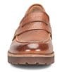 Color:Rum - Image 5 - Carlisle Leather Penny Loafers