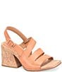 Kork-Ease Cate Leather Cork Block Heel Sandals - Image 1