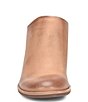 Color:Terra Brown - Image 5 - Challis II Leather Block Heel Mules