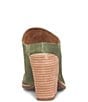 Color:Green/Pine - Image 3 - Challis II Suede Mules