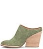 Color:Green/Pine - Image 4 - Challis II Suede Mules