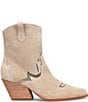 Kork-Ease Dallas Suede Mesh Inset Pointed Toe Western Booties - Image 2