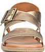 Kork-Ease Dara Metallic Leather Ankle Wrap Sandals - Image 5