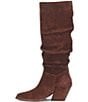 Kork-Ease Darlene Suede Slouch Shaft Pointed Toe Tall Boots - Image 4
