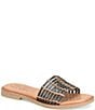 Kork-Ease Deja Handwoven Leather Banded Slide Sandals - Image 1