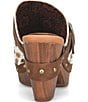 Kork-Ease Gemini Animal Printed Calf Hair Studded Mule Clogs - Image 3