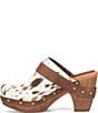 Kork-Ease Gemini Animal Printed Calf Hair Studded Mule Clogs - Image 4