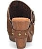 Kork-Ease Gemini Suede Studded Platform Mule Clogs - Image 3