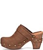 Kork-Ease Gemini Suede Studded Platform Mule Clogs - Image 4