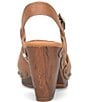 Kork-Ease Gwen Leather Studded Ankle Strap High Heel Platform Sandals - Image 3