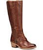 Color:Rum - Image 1 - Kayla II Leather Tall Boots