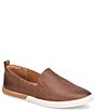 Color:Brown - Image 1 - Women's Peyton Leather Slip-Ons