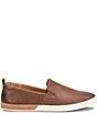 Color:Brown - Image 2 - Women's Peyton Leather Slip-Ons