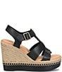 Kork-Ease Rayleigh Leather Platform Wedge Espadrille Sandals - Image 2