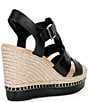 Kork-Ease Rayleigh Leather Platform Wedge Espadrille Sandals - Image 3