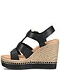 Kork-Ease Rayleigh Leather Platform Wedge Espadrille Sandals - Image 6