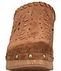 Kork-Ease Tomika Woven Suede Block Heel Mule Clogs - Image 5
