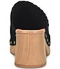 Kork-Ease Tomika Woven Suede Block Heel Mule Clogs - Image 3