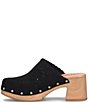 Kork-Ease Tomika Woven Suede Block Heel Mule Clogs - Image 4