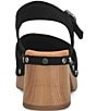 Kork-Ease Tribeca Suede Ankle Strap Block Heel Platform Clogs - Image 3
