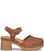 Kork-Ease Tribeca Suede Ankle Strap Block Heel Platform Clogs - Image 2