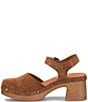 Kork-Ease Tribeca Suede Ankle Strap Block Heel Platform Clogs - Image 4