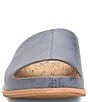 Color:Navy - Image 5 - Tutsi Leather Slide Sandals
