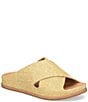 Kork-Ease Tutsi Raffia Banded Slide Sandals - Image 1