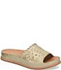 Kork-Ease Tutsi Woven Leather Banded Slide Sandals - Image 1