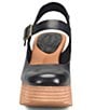 Color:Black - Image 5 - Vanya Leather Platform Mary Jane Pumps