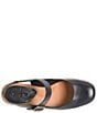 Color:Black - Image 6 - Vanya Leather Platform Mary Jane Pumps