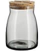 Color:Grey - Image 1 - Bruk Jar With Cork Lid, Large