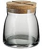 Color:Grey - Image 1 - Bruk Medium Jar With Cork Lid