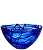 Kosta Boda Contrast Blue on Blue Bowl - Image 1
