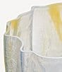 Kosta Boda Crackle Tall Vase, Color:Lemon Sorbet - Image 2