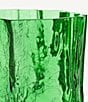 Kosta Boda Crystal Crackle Tall Vase, Color:Green - Image 2