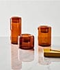 Kosta Boda Happy Votive Collection, Color:Amber - Image 2