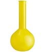 Kosta Boda Lab Round Flask Vase, Color:Yellow - Image 1