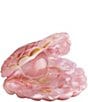 Kosta Boda Mother Of Pearl Art Glass Accent, Color:Pink - Image 1