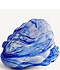 Kosta Boda Mother Of Pearl Art Glass Accent, Color:Blue - Image 2