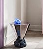 Kosta Boda Mother Of Pearl Art Glass Accent, Color:Blue - Image 3