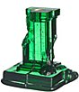 Kosta Boda Rocky Baroque Medium Candlestick, Color:Emerald Green - Image 1