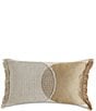 Color:Multi - Image 1 - Couching Embroidered Fringed Breakfast Decorative Pillow