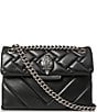Kurt Geiger London Kensington Mini Quilted Leather Crossbody Bag - Image 1