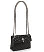 Kurt Geiger London Kensington Mini Quilted Leather Crossbody Bag - Image 4