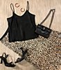Color:Black - Image 6 - Kensington Mini Quilted Leather Crossbody Bag