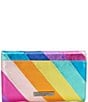 Color:Multi - Image 2 - Kensington Metallic Rainbow Wallet Crossbody Bag